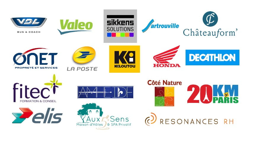 Liste des entreprises du val d'Oise 95 et Oise 60 qui ont fait appel à notre Foodtruck pour une Privatisation ou un évènement professionnel